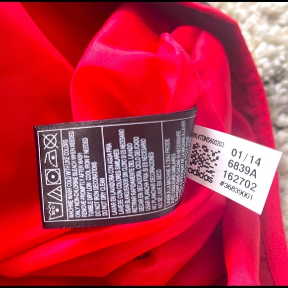 Adidas 3-Stripe Chicago Bulls Windbreaker Jacket - Picture 9 of 10